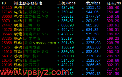 hosteons美国盐湖城vps上传下载速度测试