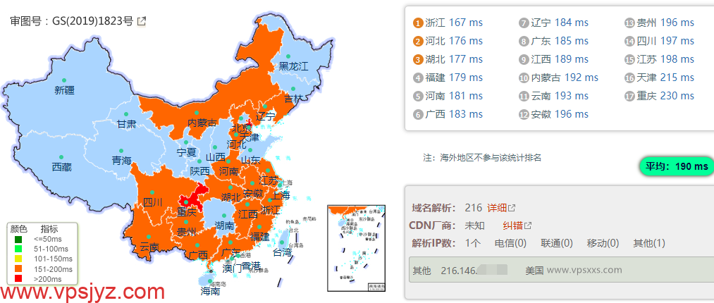 Aquatis美国西雅图大硬盘VPS国内ping