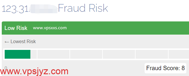 TotHost越南双ISP VPS scamalytics IP风险值检测