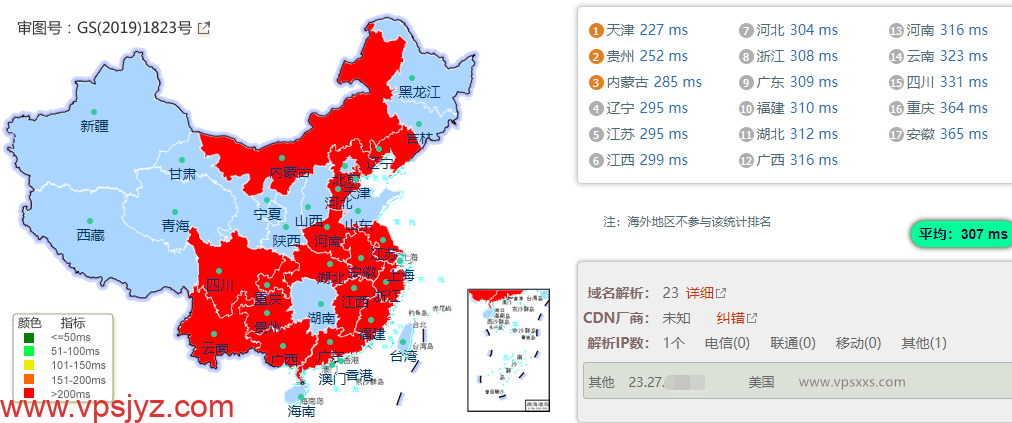 Evoxt波兰VPS国内ping